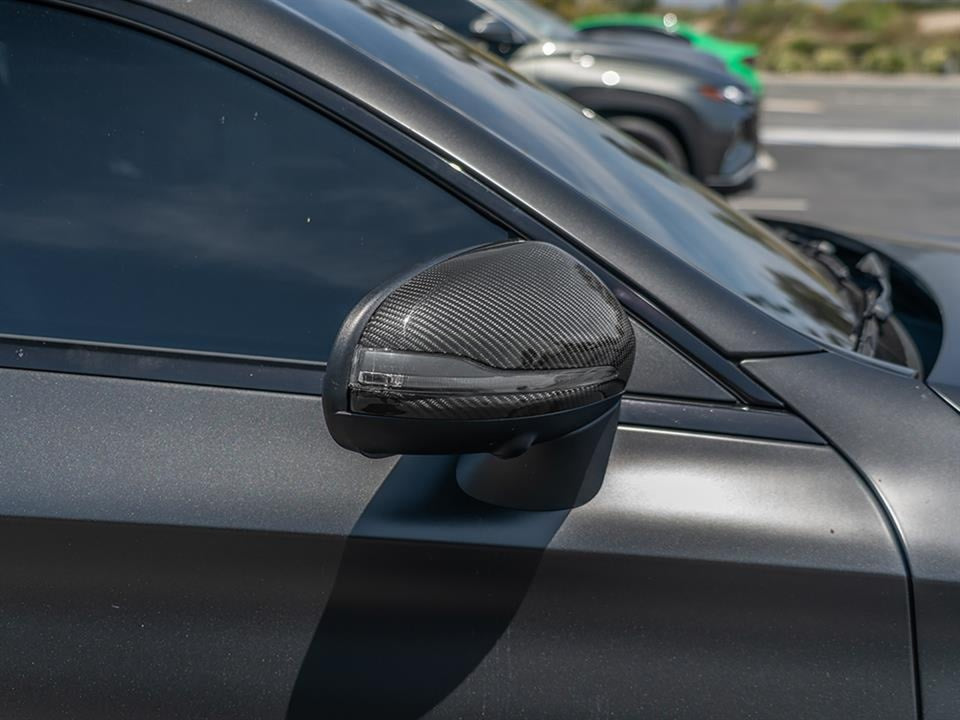 Carbon Fiber Mirror Caps – Mercedes-Benz W205 / W213 / W222